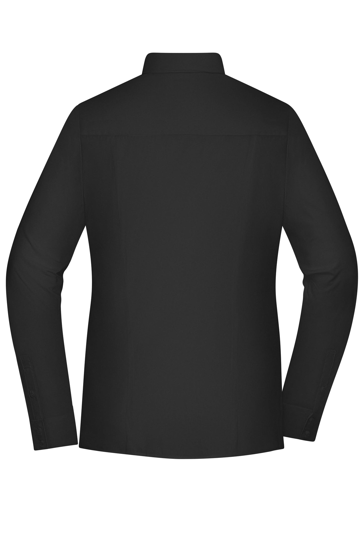 Ladies' Shirt - SLIM FIT - 100g/m² (black)
