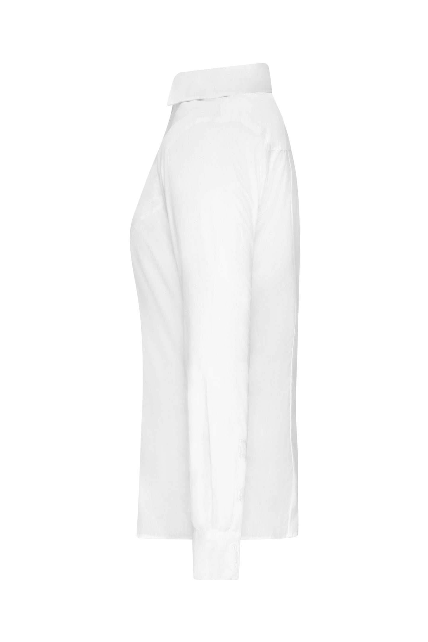 Ladies' Shirt - SLIM FIT - 100g/m² (white)