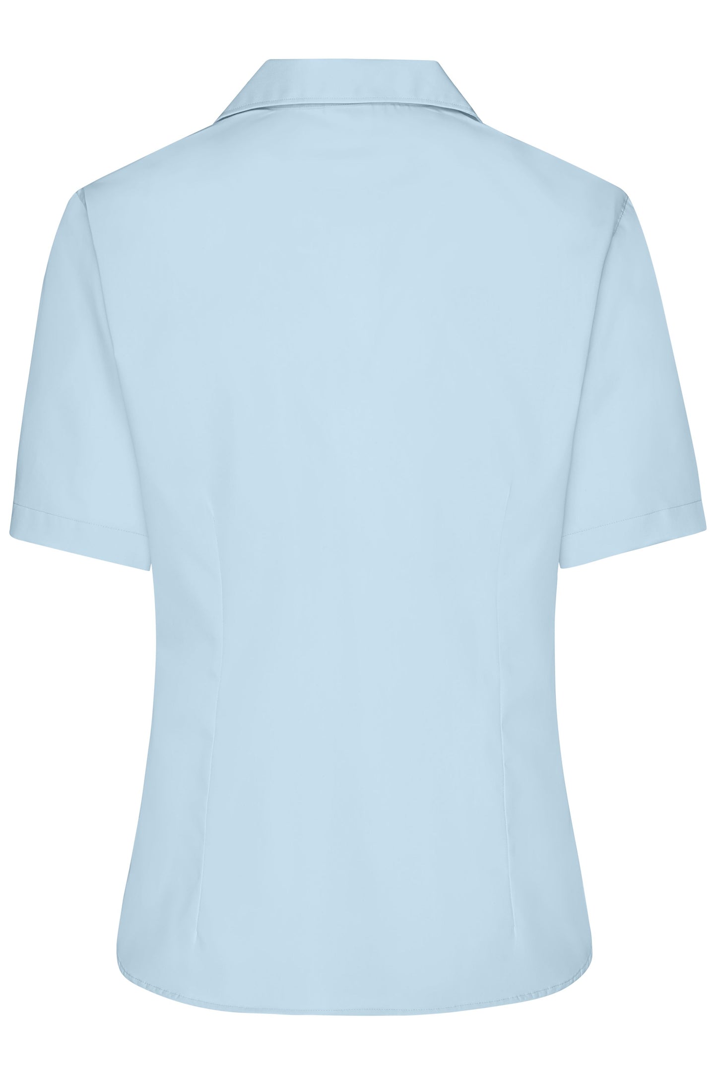 Ladies' Business Blouse Short-Sleeved 120 g/m² (light-blue)