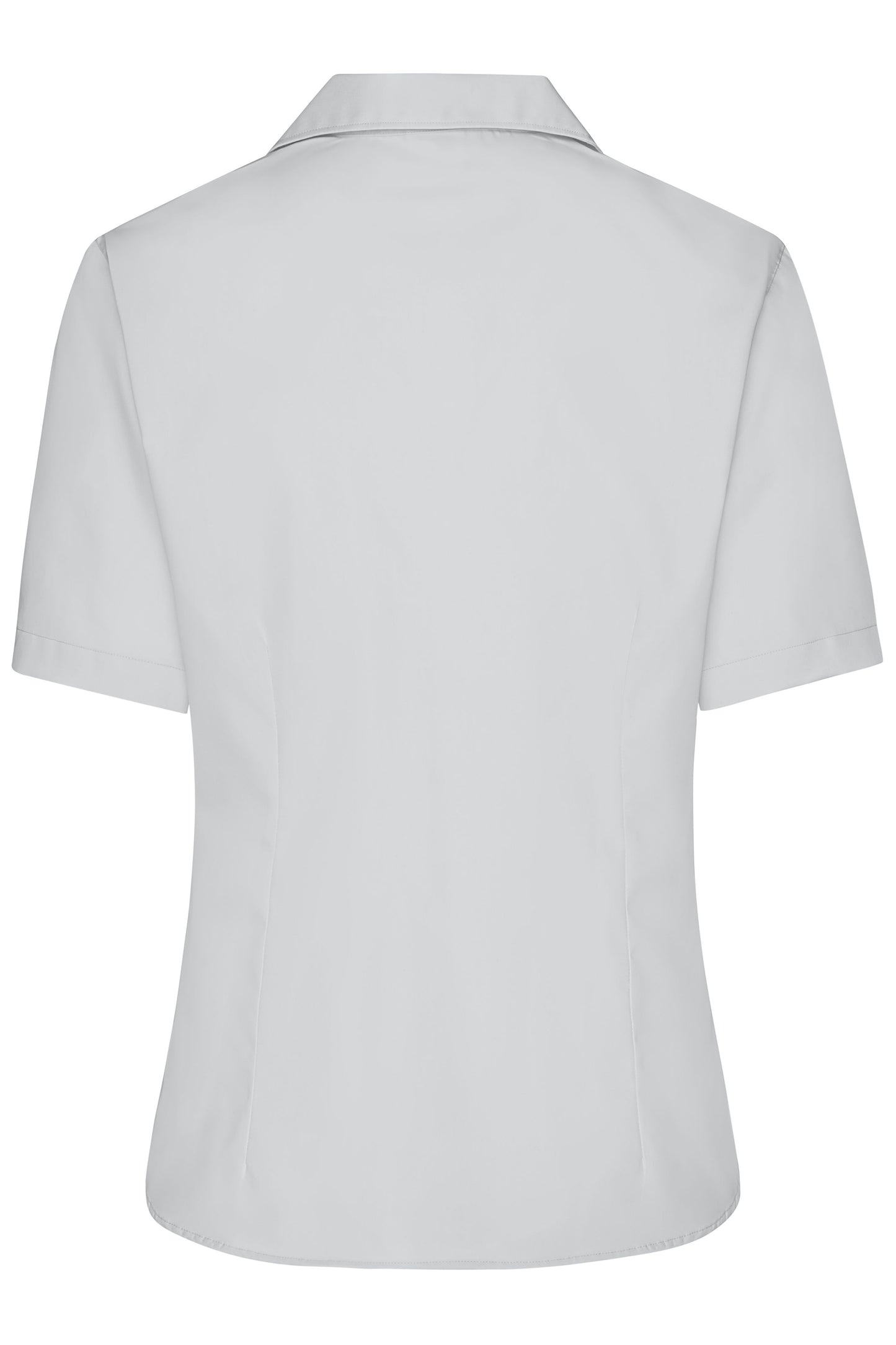 Ladies' Business Blouse Short-Sleeved 120 g/m² (light-grey)