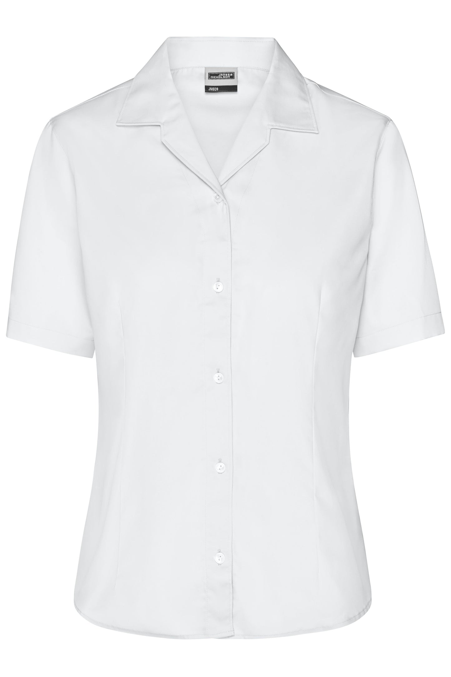 Ladies' Business Blouse Short-Sleeved 120 g/m² (white)