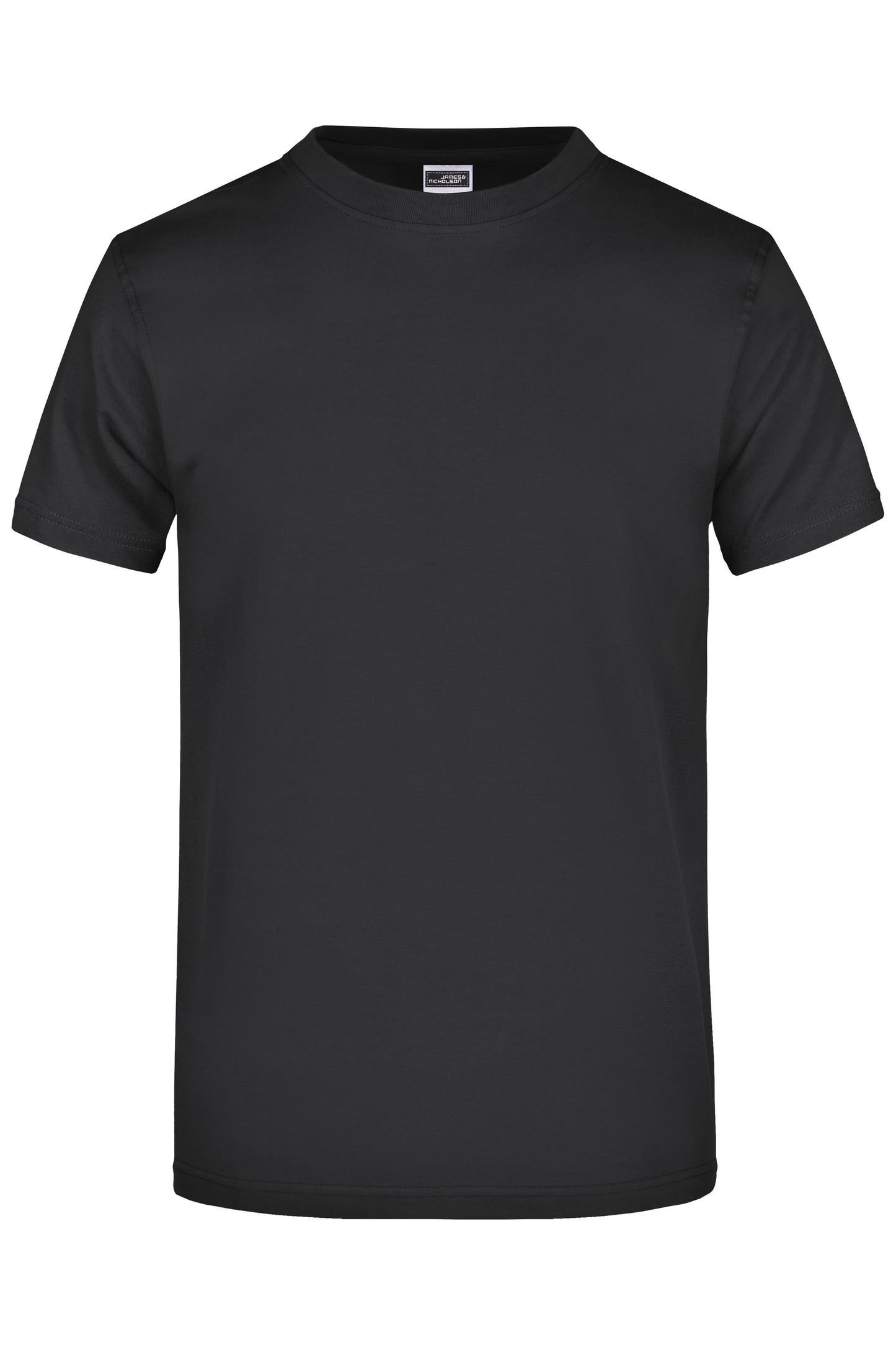 Komfort-T-Shirt 180g/m² (Black)
