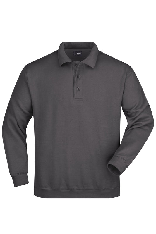 Polo-Sweat Heavy 300g/m² (carbon)