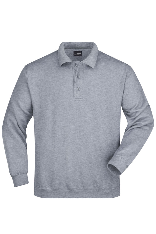 Polo-Sweat Heavy 300g/m² (grey-heather)