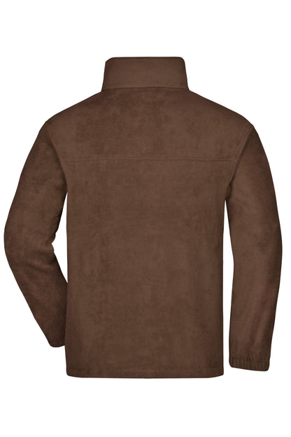 Full-Zip Fleece 300 g/m² (brown)