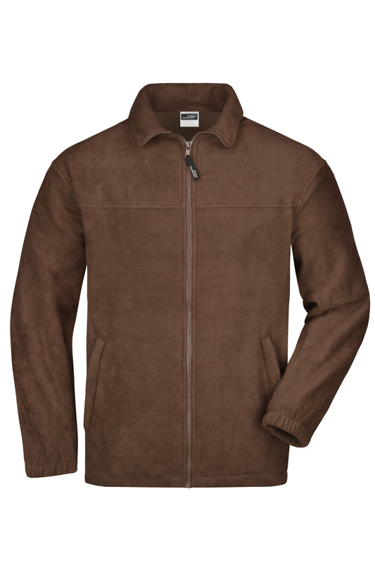 Full-Zip Fleece 300 g/m² (brown)