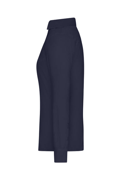 Ladies' Shirt - SLIM FIT - 100g/m² (navy)