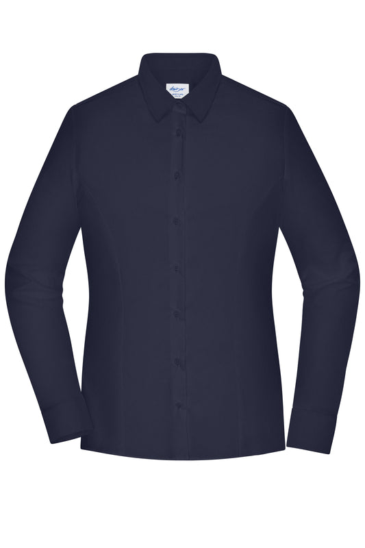 Ladies' Shirt - SLIM FIT - 100g/m² (navy)