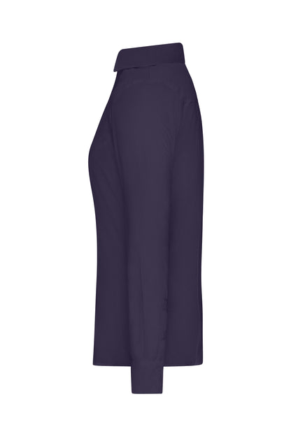 Ladies' Shirt - SLIM FIT - 100g/m² (deep-purple)