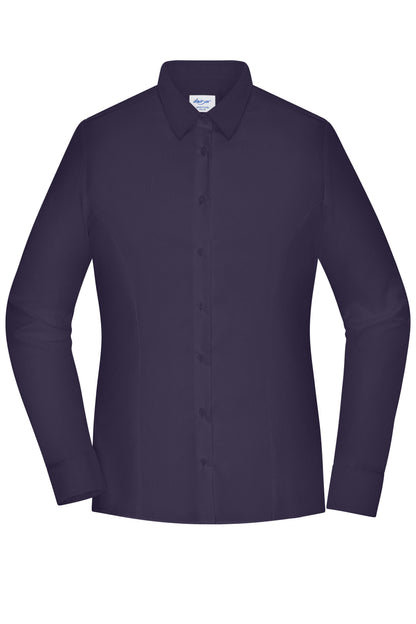 Ladies' Shirt - SLIM FIT - 100g/m² (deep-purple)