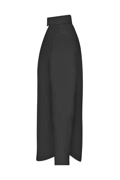 Men's Shirt - SLIM FIT - 100g/m² (black)