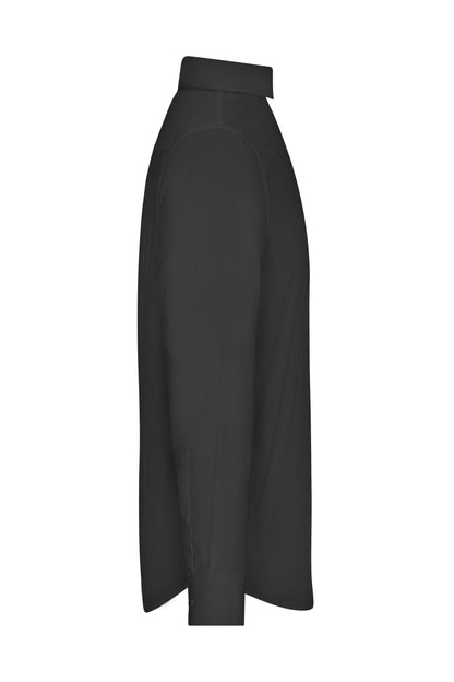 Men's Shirt - SLIM FIT - 100g/m² (black)