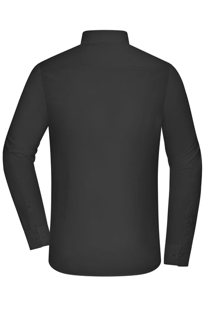 Men's Shirt - SLIM FIT - 100g/m² (black)