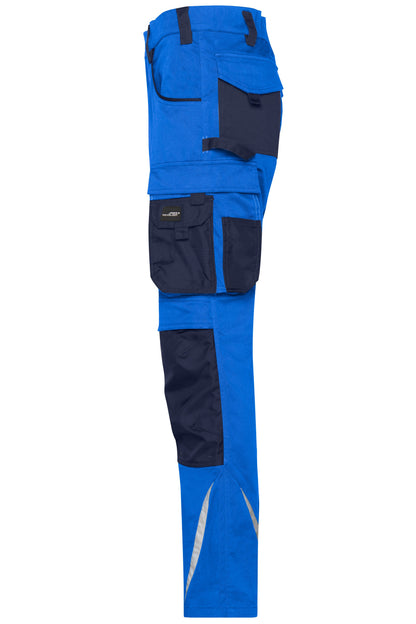 Workwear Pants Slim Line - STRONG - (royal/navy)