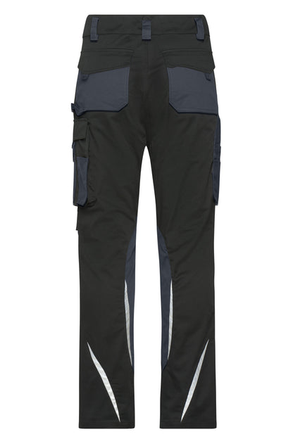 Workwear Pants Slim Line - STRONG - (black/carbon)