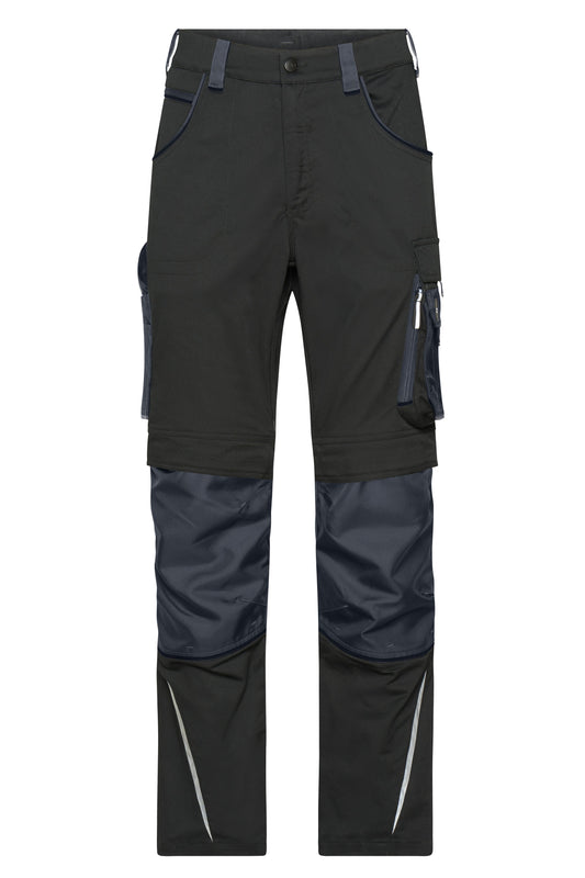 Workwear Pants Slim Line - STRONG - (black/carbon)