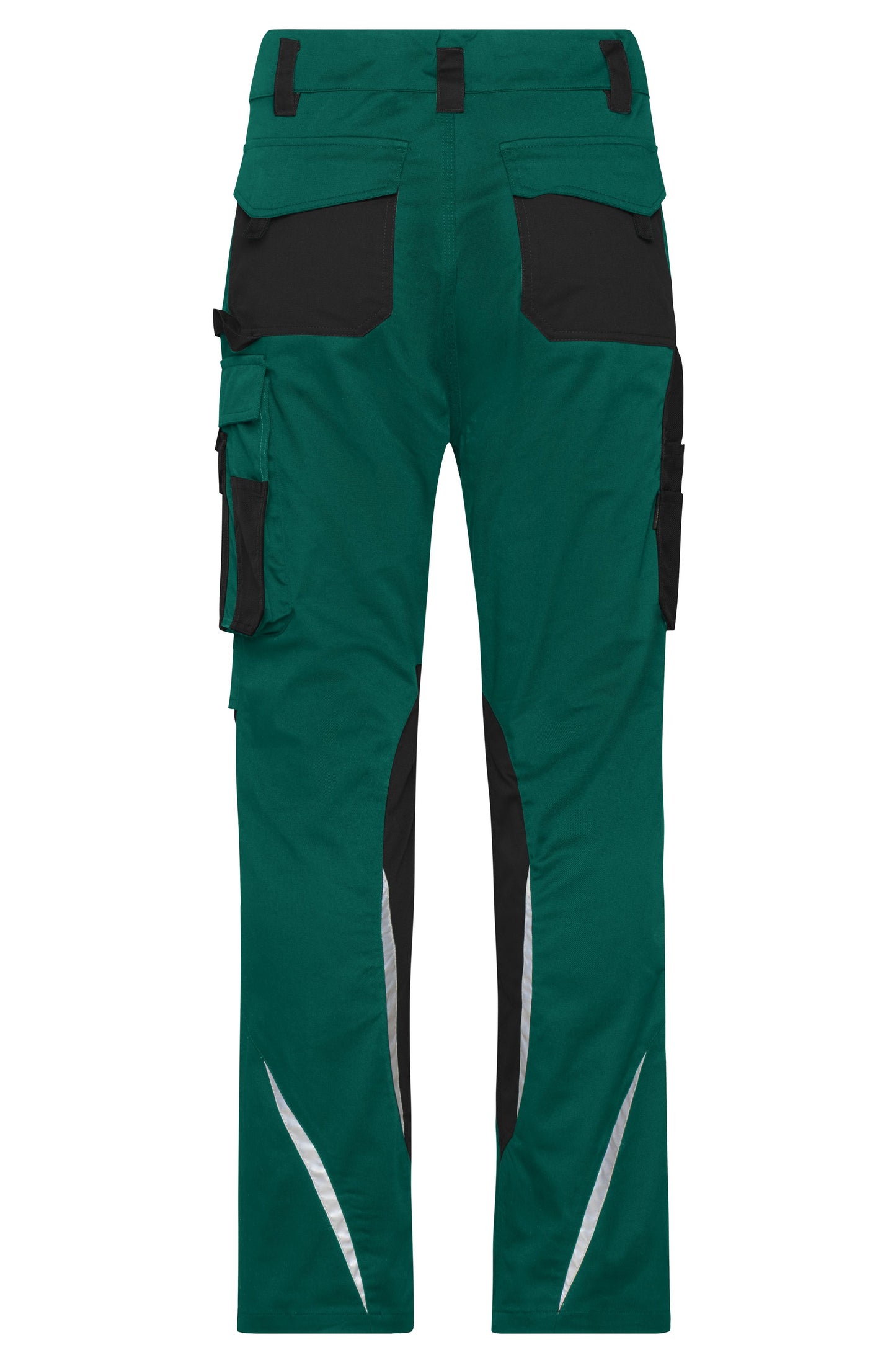 Workwear Pants Slim Line - STRONG - (dark-green/black)