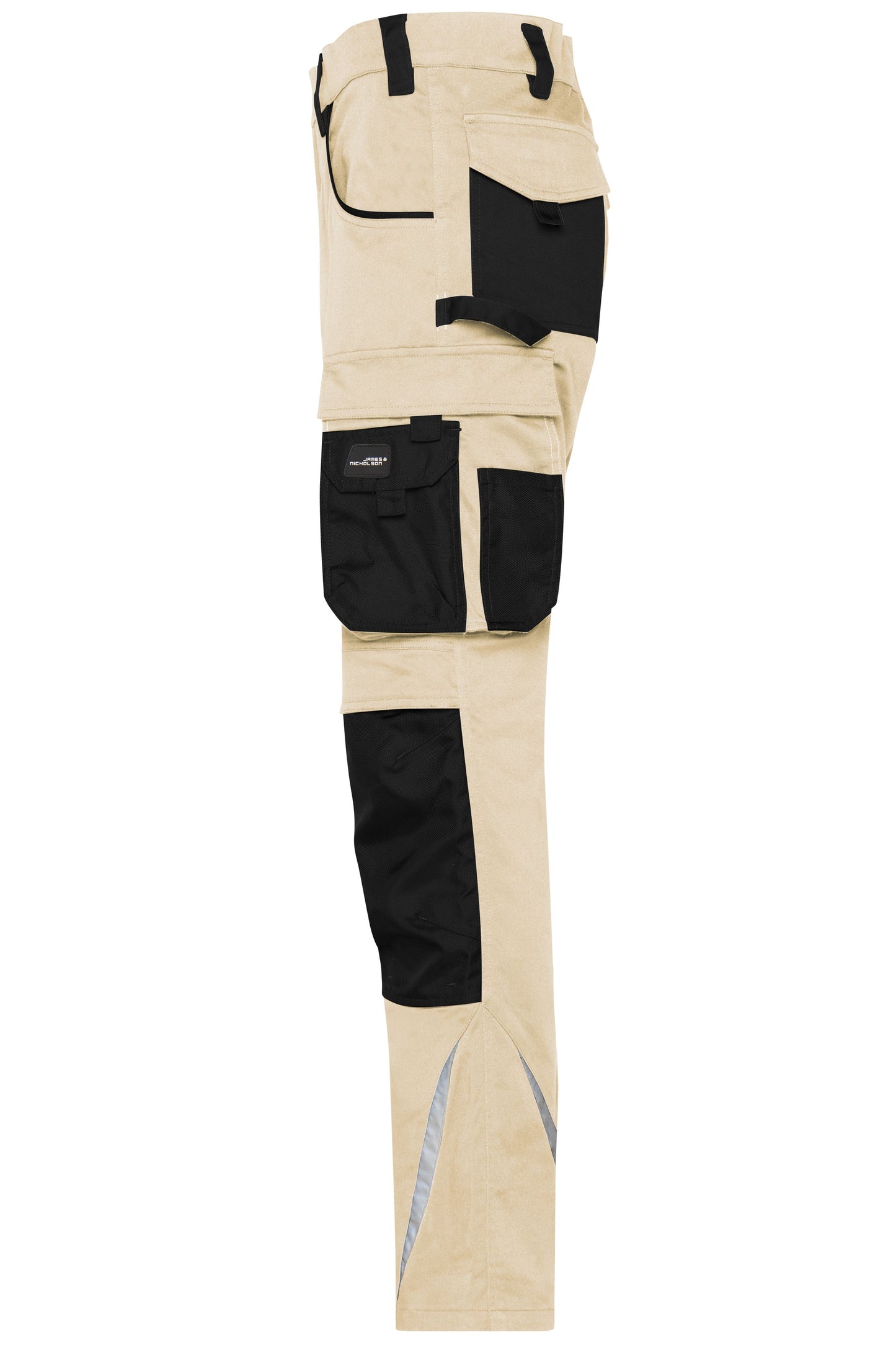 Workwear Pants Slim Line - STRONG - (stone/black)