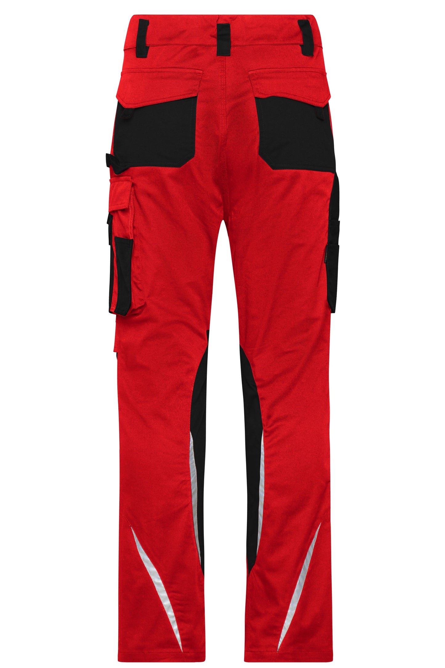 Workwear Pants Slim Line - STRONG - (red/black)