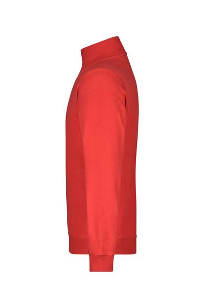 Round-Neck Zip 300g/m² (red)