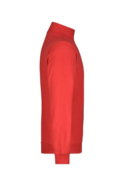 Round-Neck Zip 300g/m² (red)