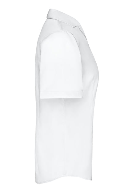 Ladies' Business Blouse Short-Sleeved 120 g/m² (white)