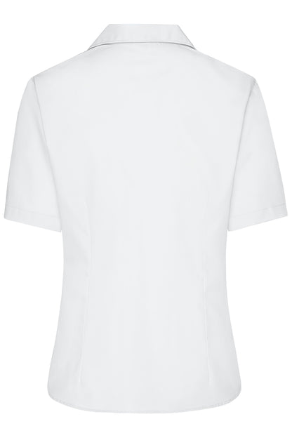 Ladies' Business Blouse Short-Sleeved 120 g/m² (white)