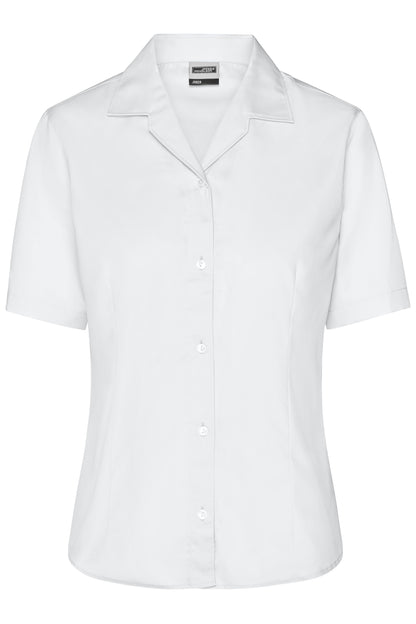 Ladies' Business Blouse Short-Sleeved 120 g/m² (white)