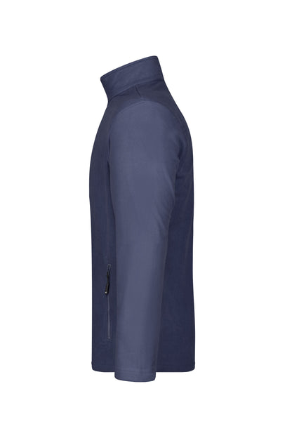 Men's Basic Fleece Jacket 220g/m² (navy)