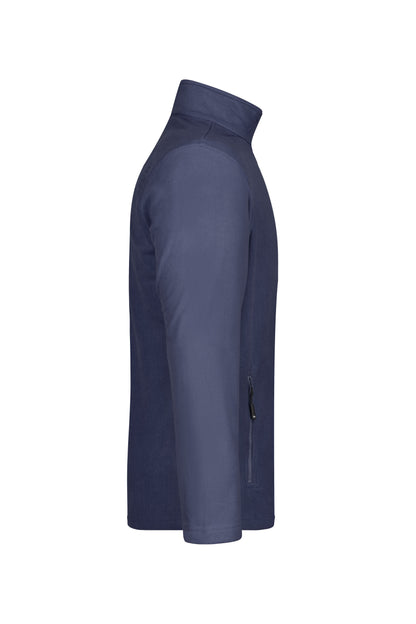 Men's Basic Fleece Jacket 220g/m² (navy)