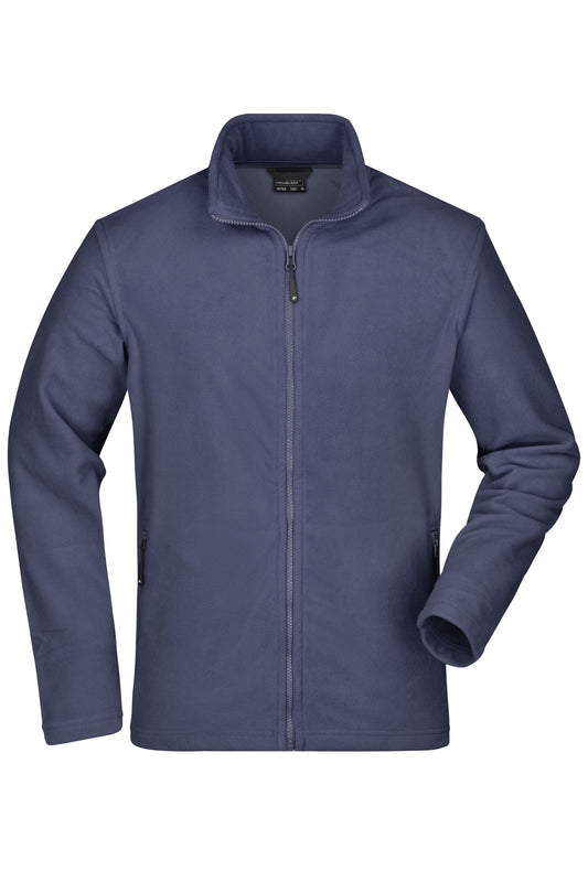 Men's Basic Fleece Jacket 220g/m² (navy)