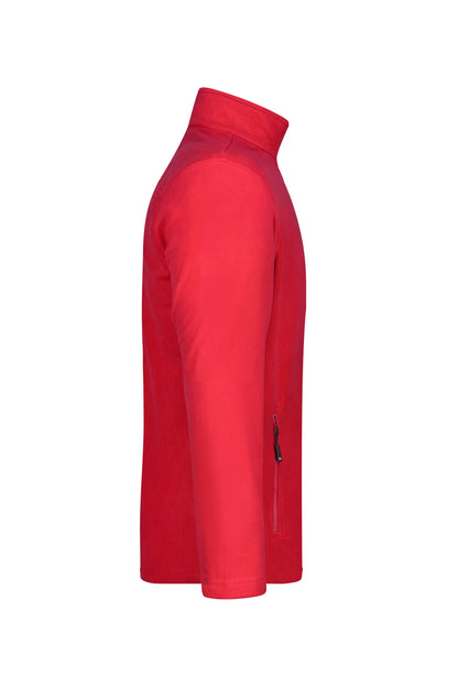 Men's Basic Fleece Jacket 220g/m² (red)