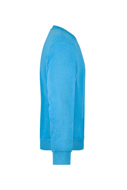 Rundhals-Pullover 290g/m² (aqua)
