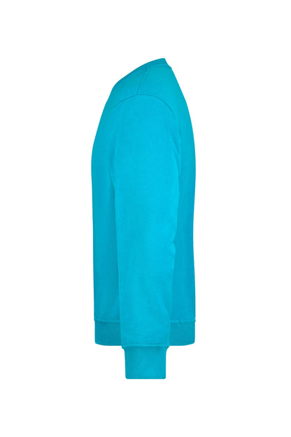 Rundhals-Pullover 290g/m² (turquoise)