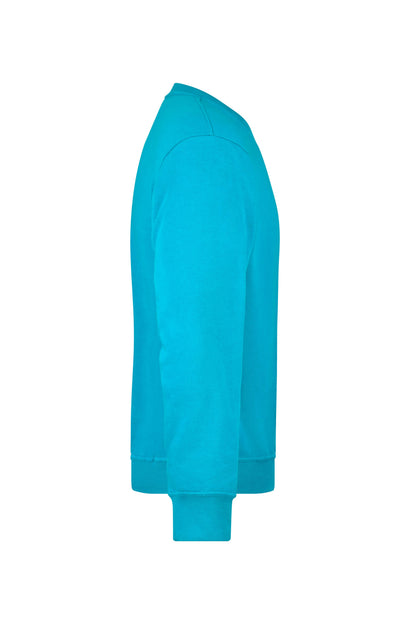 Rundhals-Pullover 290g/m² (turquoise)