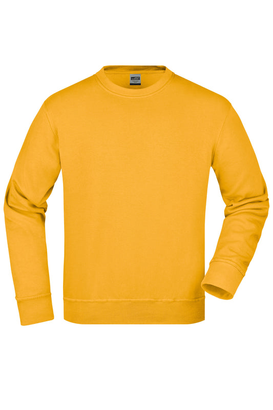Rundhals-Pullover 290g/m² (gold-yellow)