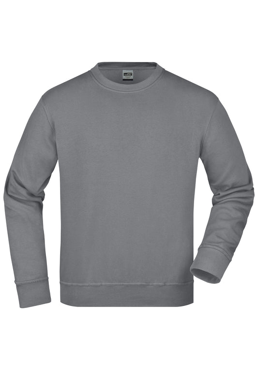 Rundhals-Pullover 290g/m² (dark-grey)