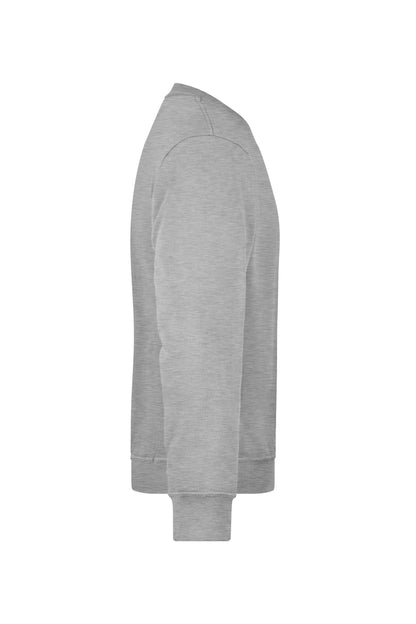 Rundhals-Pullover 290g/m² (grey-heather)
