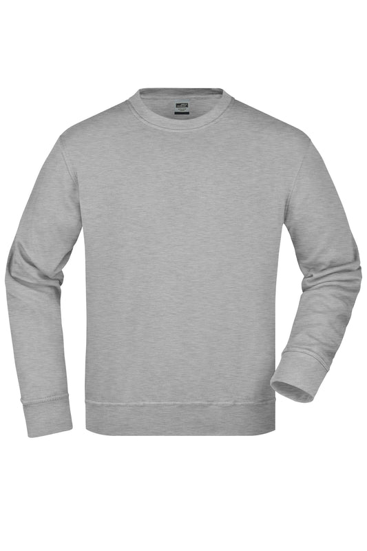 Rundhals-Pullover 290g/m² (grey-heather)