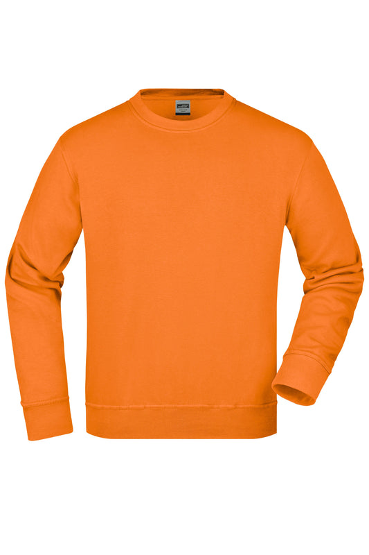 Rundhals-Pullover 290g/m² (orange)