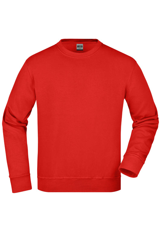 Rundhals-Pullover 290g/m² (red)